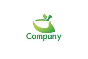 logotipo de cuidado de hierbas para cualquier negocio, especialmente para el cuidado de la salud, medicina, hierbas, clínica, spa, etc. vector