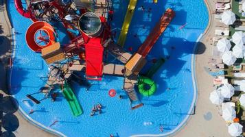 water park top view photo