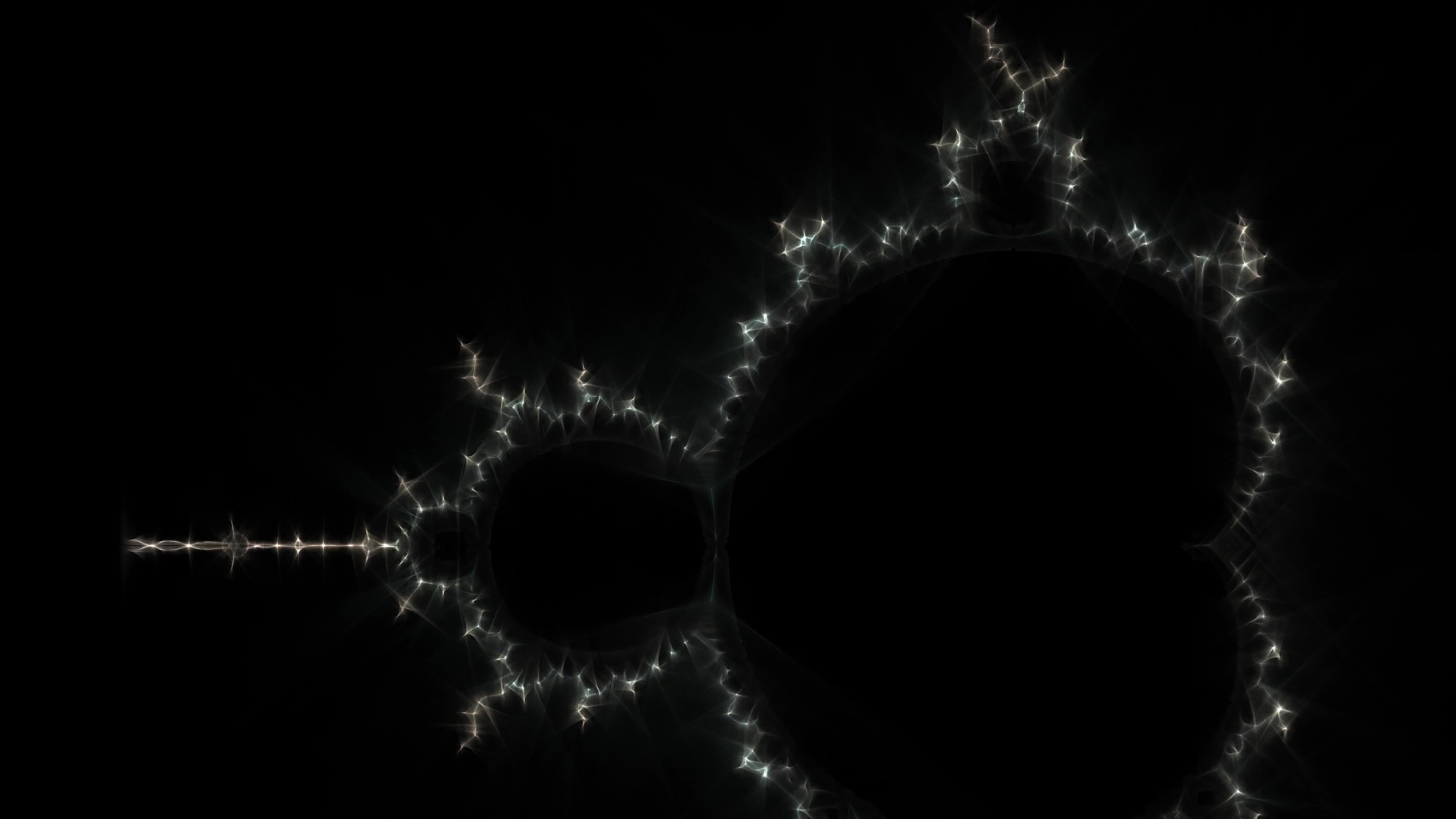 Kirlian aura of a zoom into the infinite mathemacial mandelbrot set fractal  10371556 Stock Video at Vecteezy