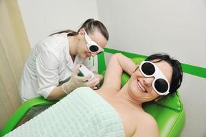 skincare and laser depilation photo