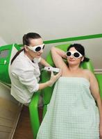 skincare and laser depilation photo