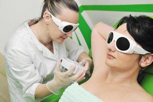 skincare and laser depilation photo