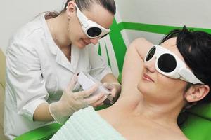 skincare and laser depilation photo