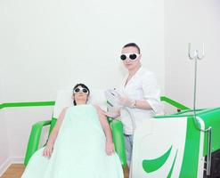 skincare and laser depilation photo