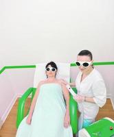 skincare and laser depilation photo