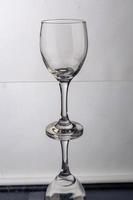 empty wine glass photo
