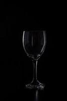 empty wine glass photo