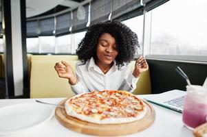 business african american lady photo