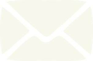flat color retro cartoon paper envelope vector