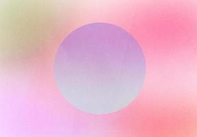 Abstract gradient retro pastel colorful and round shape with grain noise effect background, for product design and social media, vaporwave retro design trendy photo