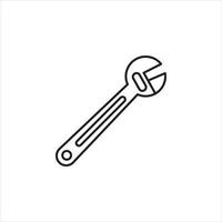 wrench vector for website symbol icon presentation