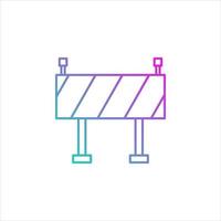barricade vector for website symbol icon presentation