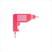 hand drill vector for website symbol icon presentation