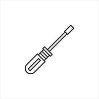 screwdriver vector for website symbol icon presentation