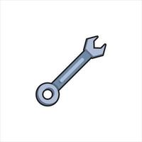 wrench vector for website symbol icon presentation