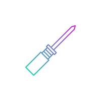 screwdriver vector for website symbol icon presentation