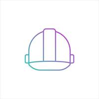 hard hat vector for website symbol icon presentation