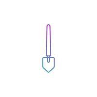 shovel vector for website symbol icon presentation