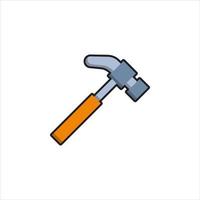 hammer vector for website symbol icon presentation