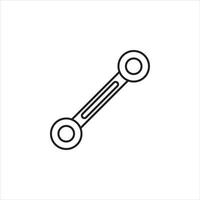 wrench vector for website symbol icon presentation