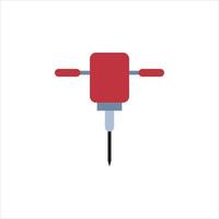 ground drilling tool vector for website symbol icon presentation