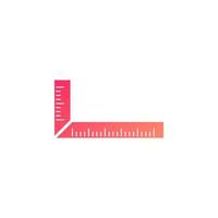 ruler vector for website symbol icon presentation