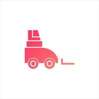 forklift vector for website symbol icon presentation