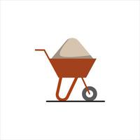 sand cart vector for website symbol icon presentation