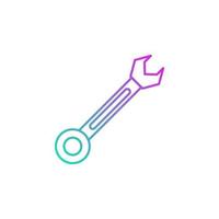 wrench vector for website symbol icon presentation