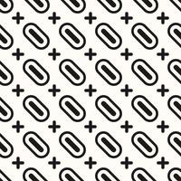 Vector Geometric Abstract Seamless Monochrome Pattern Texture Repeating Background