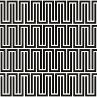 Vector Geometric Abstract Seamless Monochrome Pattern Texture Repeating Background