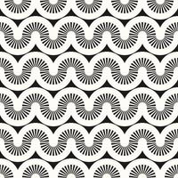 Vector Geometric Abstract Seamless Monochrome Pattern Texture Repeating Background