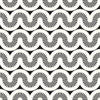 Vector Geometric Abstract Seamless Monochrome Pattern Texture Repeating Background