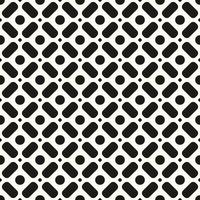 Vector Geometric Abstract Seamless Monochrome Pattern Texture Repeating Background