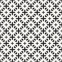 Vector Geometric Abstract Seamless Monochrome Pattern Texture Repeating Background