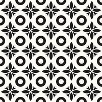 Vector Geometric Abstract Seamless Monochrome Pattern Texture Repeating Background