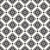 Vector Geometric Abstract Seamless Monochrome Pattern Texture Repeating Background