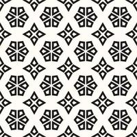 Vector Geometric Abstract Seamless Monochrome Pattern Texture Repeating Background