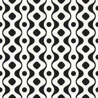 Vector Geometric Abstract Seamless Monochrome Pattern Texture Repeating Background