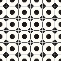 Vector Geometric Abstract Seamless Monochrome Pattern Texture Repeating Background