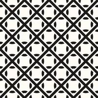 Vector Geometric Abstract Seamless Monochrome Pattern Texture Repeating Background