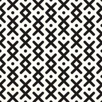 Vector Geometric Abstract Seamless Monochrome Pattern Texture Repeating Background