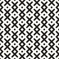 Vector Geometric Abstract Seamless Monochrome Pattern Texture Repeating Background