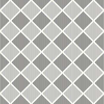 Vector Geometric Abstract Seamless Monochrome Pattern Texture Repeating Background