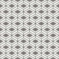 Vector Geometric Abstract Seamless Monochrome Pattern Texture Repeating Background