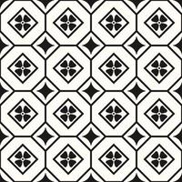 Resumen geométrico vectorial perfecta textura patrón monocromo repetición de fondo vector