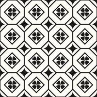 Vector Geometric Abstract Seamless Monochrome Pattern Texture Repeating Background