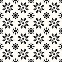 Vector Geometric Abstract Seamless Monochrome Pattern Texture Repeating Background