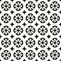 Vector Geometric Abstract Seamless Monochrome Pattern Texture Repeating Background