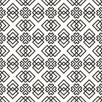 Vector Geometric Abstract Seamless Monochrome Pattern Texture Repeating Background